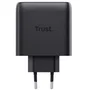 Trust Maxo Cargador de Pared GaN 65W 3xUSB-C + 1xUSB-A Negro